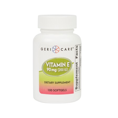 Geri-Care Vitamin E Softgel 200 IU, PK 100 751-01-GCP